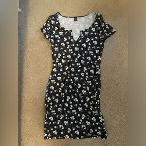 Floral bodycon dress